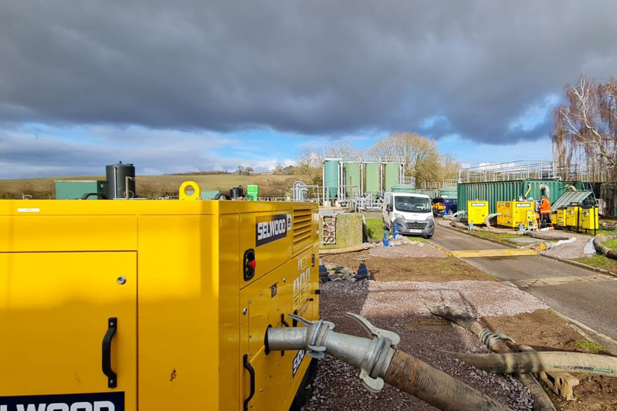 RPS Electrical. Installing Telemetry Cabling at Water Waste Site, photo #3